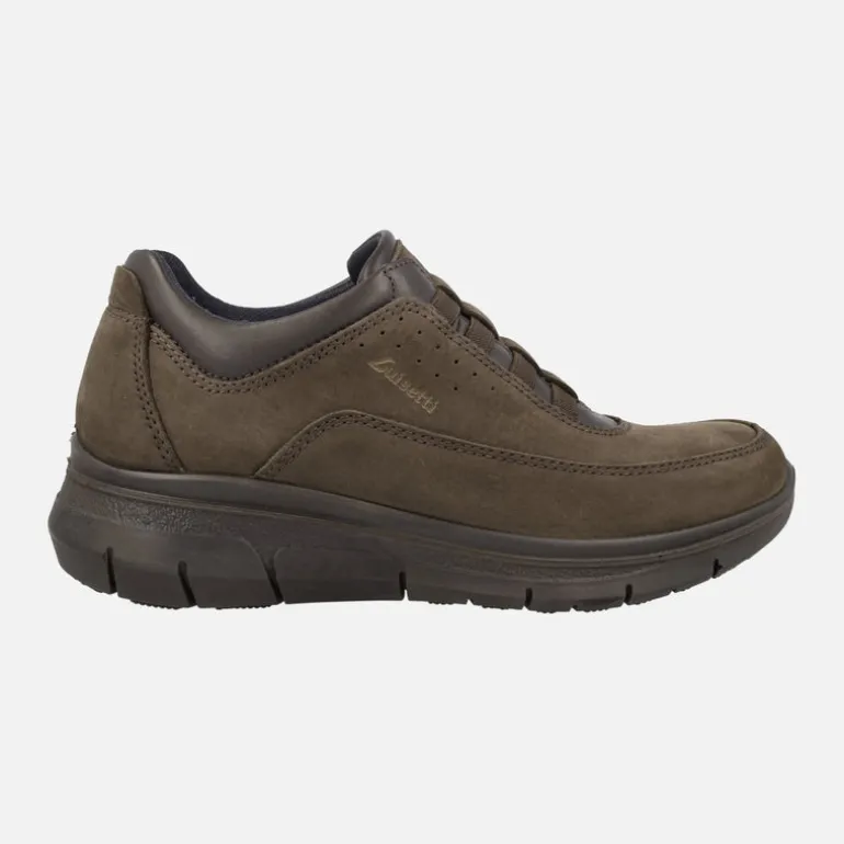 Zapatos deportivos en piel nobuck con forro interior Waterproof
