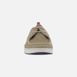 Zapatos deportivos Lester en piel nobuck con cordones