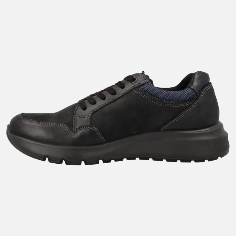 Zapatos deportivos negros para hombre con membrana Gore-tex