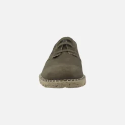 Zapatos Extralight con cordones elásticos Viz en nobuck engrasado