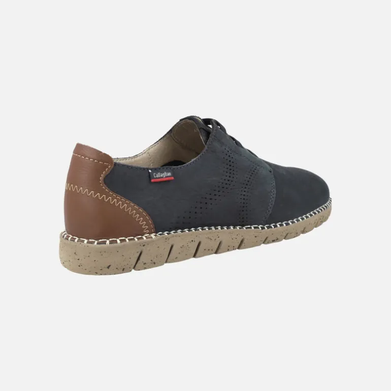 Zapatos Extralight con cordones elásticos Viz en nobuck engrasado