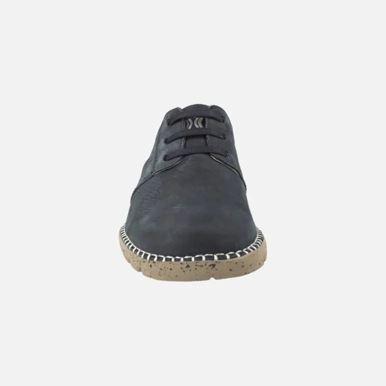 Zapatos Extralight con cordones elásticos Viz en nobuck engrasado