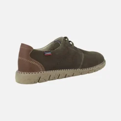 Zapatos Extralight con cordones elásticos Viz en nobuck engrasado