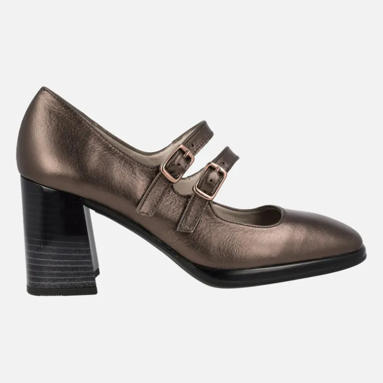 Zapatos Mary jane Monaco con tacón alto