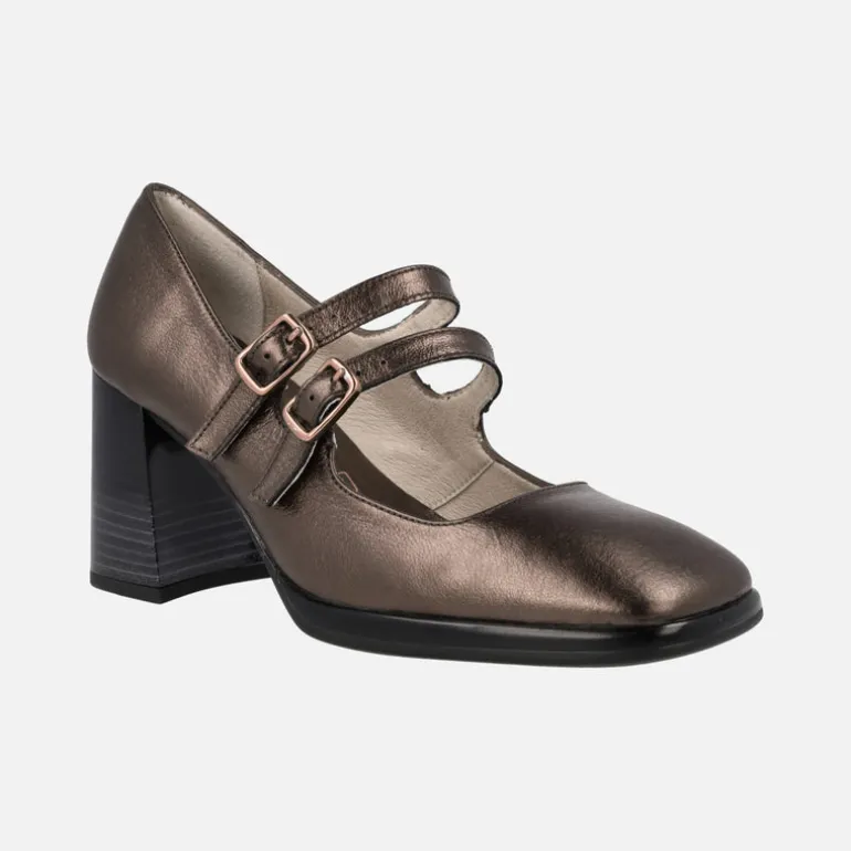 Zapatos Mary jane Monaco con tacón alto