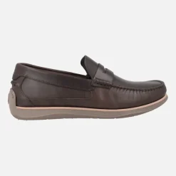Zapatos mocasines de estilo náutico Sailor moka