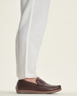 Zapatos mocasines de estilo náutico Sailor moka