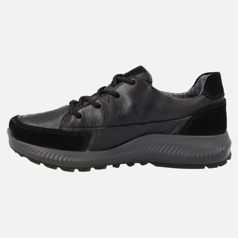 Zapatos negros de cordones para mujer con membrana Gore-tex