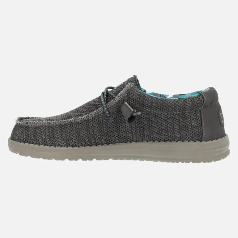 ZAPATOS PARA HOMBRE WALLY SOX EN TEJIDO CON CORDONES ELASTICOS