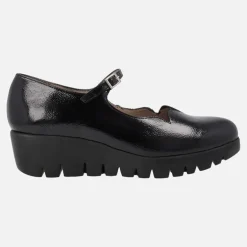 Zapatos para mujer en charol negro Wonders Sevilla