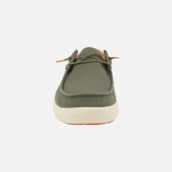 Zapatos wallabi para hombre Cana en tejido algodón