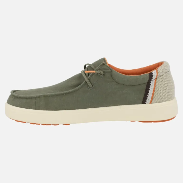 Zapatos wallabi para hombre Cana en tejido algodón