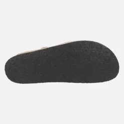 Zuecos de serraje con hebilla para hombre modelo UMA