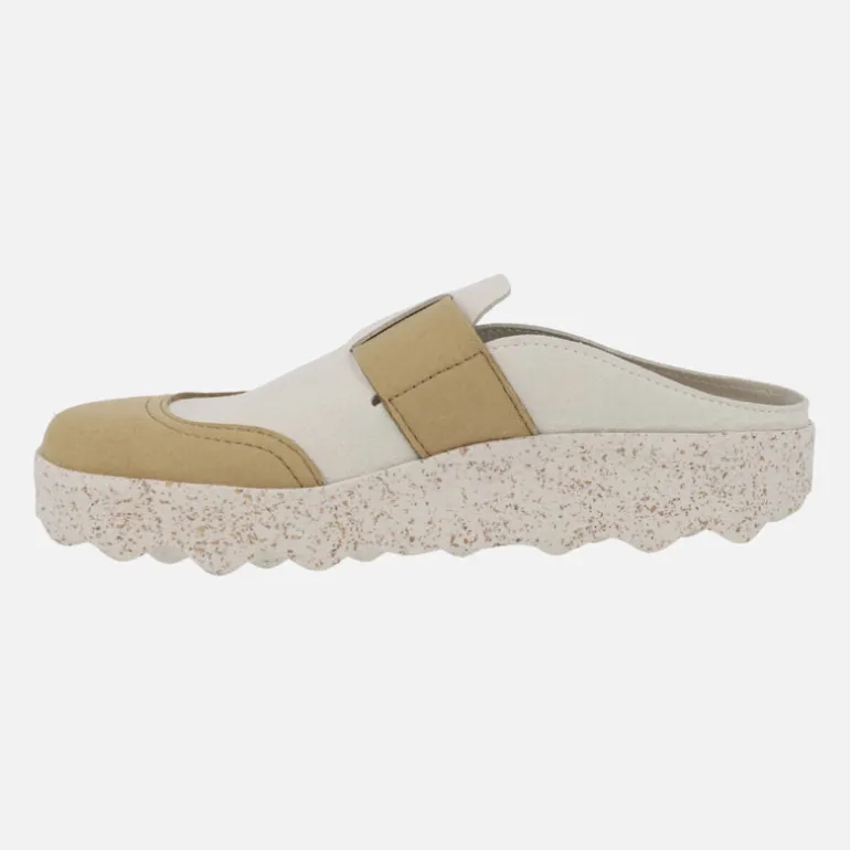 Zuecos para mujer Cole Off white