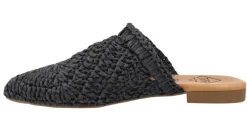 Zuecos planos estilo babuchas en tejido crochet